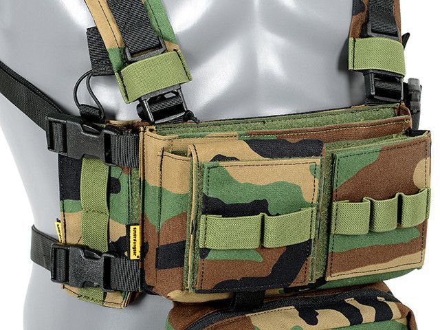 Micro MK3 Chest Rig - Woodland [Emerson]&nbsp;(для страйкбола) EM2961WL фото