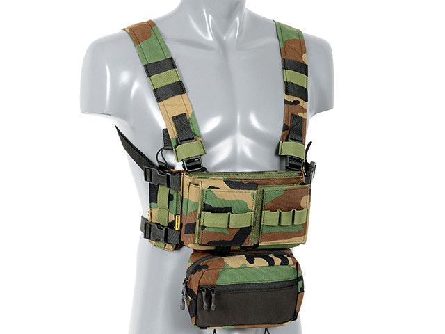 Micro MK3 Chest Rig - Woodland [Emerson]&nbsp;(для страйкбола) EM2961WL фото