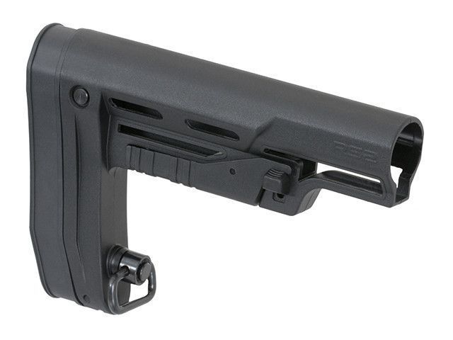 Тонкий приклад RS2 для серии AR-15/M4 - Black [APS] (для страйкбола) EE086 фото