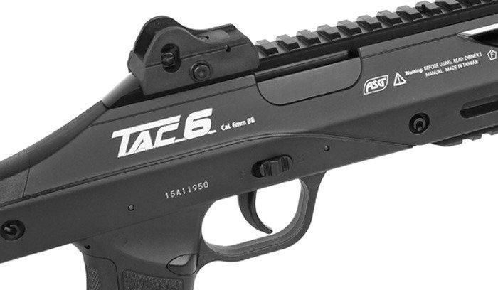 ASG - TAC6 Sniper Rifle airsoft - CO2 GNB - Sportline - 18105 (для страйкбола) 13642 фото