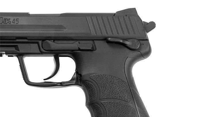 Umarex - Heckler & Koch HK45 Pistol airsoft - CO2 - Black - 2.5978 (для страйкбола) 19074 фото