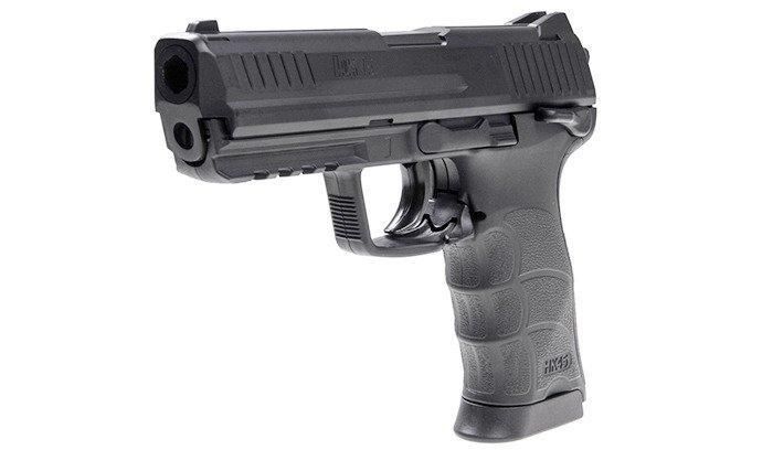 Umarex - Heckler & Koch HK45 Pistol airsoft - CO2 - Black - 2.5978 (для страйкбола) 19074 фото