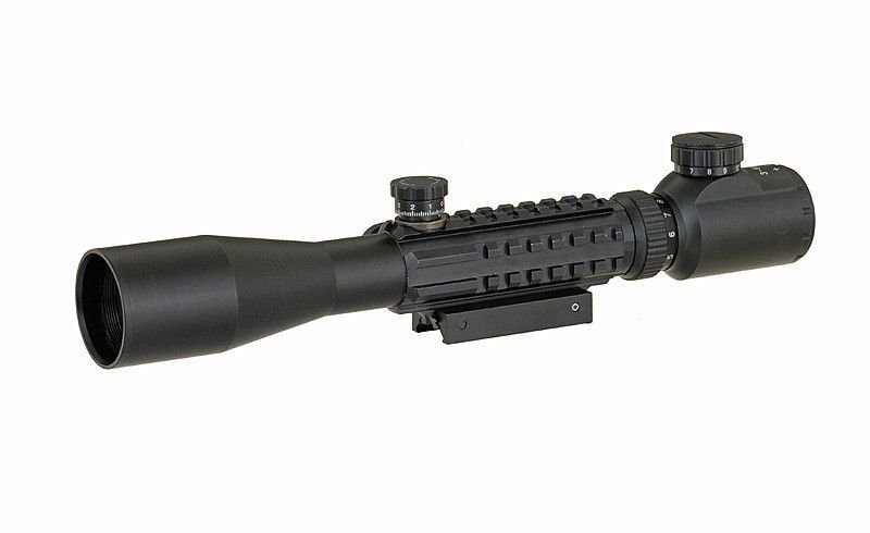Luneta 3-9x40E 3xRails z podświetlanym krzyżem [PCS] (для страйкбола) M51615147 фото