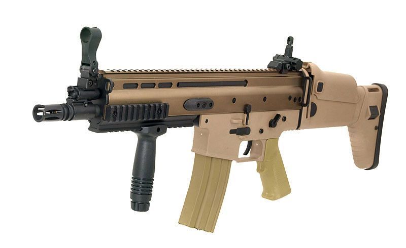 Airsoft аналог SCAR-L SC-01 &ndash; DARK EARTH [DBoys] (для страйкболу) FB2482 CT фото