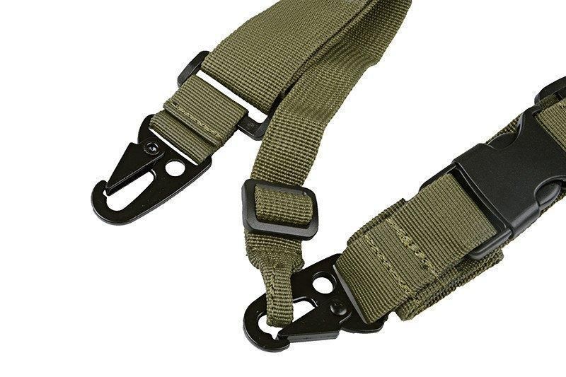 Ремень оружейный трехточечный - olive [Ultimate Tactical] UTT-24-006262 фото