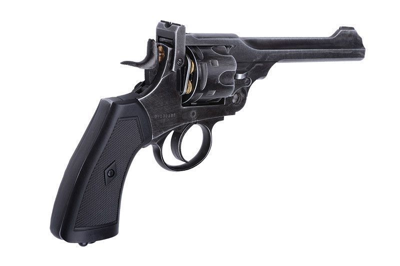 Страйкбольный аналог rewolweru Webley MKVI .455 - Aged Version [WinGun] (для страйкболу) WIN-02-010369 фото
