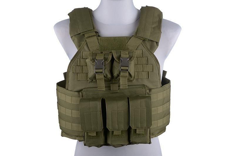 Жилет тактичний (розвантажувальний) типу Plate Carrier &mdash; olive [GFC Tactical] (для страйкболу) GFT-18-018404 фото