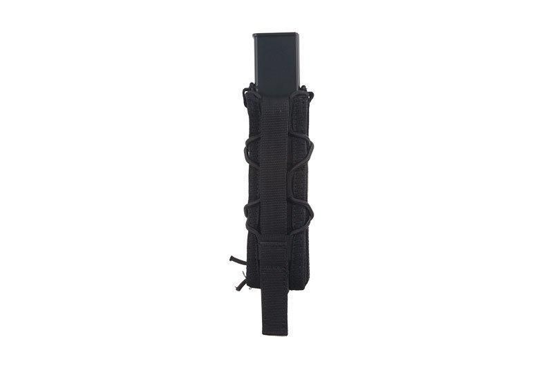 Pojedyncza ładownica na magazynek do pistoletu maszynowego - czarna [GFC Tactical] (для страйкбола) GFT-19-024776 фото