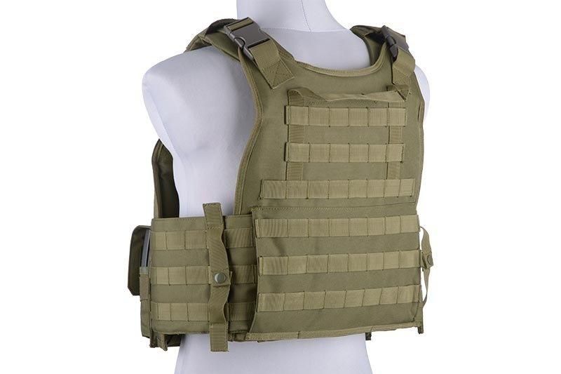 Жилет тактичний (розвантажувальний) типу Plate Carrier &mdash; olive [GFC Tactical] (для страйкболу) GFT-18-018404 фото