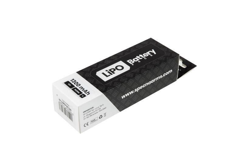 Аккумулятор LiPo 11,1V 1300mAh 15/30C - 3 модульный - T-Connect (Deans) [Specna Arms] (для страйкбола) SPE-06-024611 фото