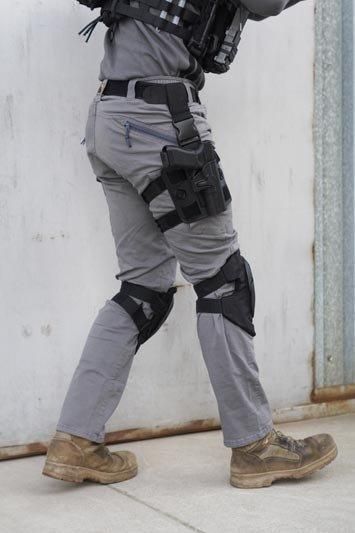 Zestaw ochraniaczy na kolana - czarne [GFC Tactical] (для страйкболу) GFT-27-000236 фото