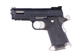 Страйкбольный пистолет Hi-Capa 3.8 Force "Velociraptor" - black [WE] (для страйкбола) WET-02-010300 фото