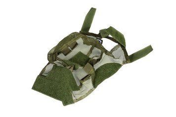 Pokrowiec siatkowy na hełm typu fast (M) - olive drab [FMA] (для страйкболу) FMA-21-026827 фото