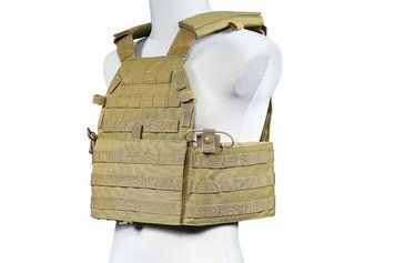 Жилет тактичний (розвантажувальний) типу 6094 - tan [GFC Tactical] (для страйкболу) GFT-18-018427 фото
