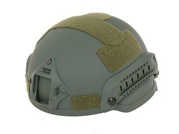 Страйкбольний шолом SPEC-OPS MICH MID-CUT &ndash; OLIVE [8FIELDS] M51617106-OD фото