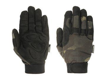 Полнопалые тактичні рукавички (розмір L) MULTICAM BLACK [EMERSON] (для страйкболу) EM8726B фото