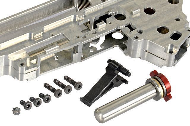 CNC Gearbox V3 АК (8mm) - QSC + спусковой крючок [RETROARMS] (для страйкбола) 6393-6466 фото