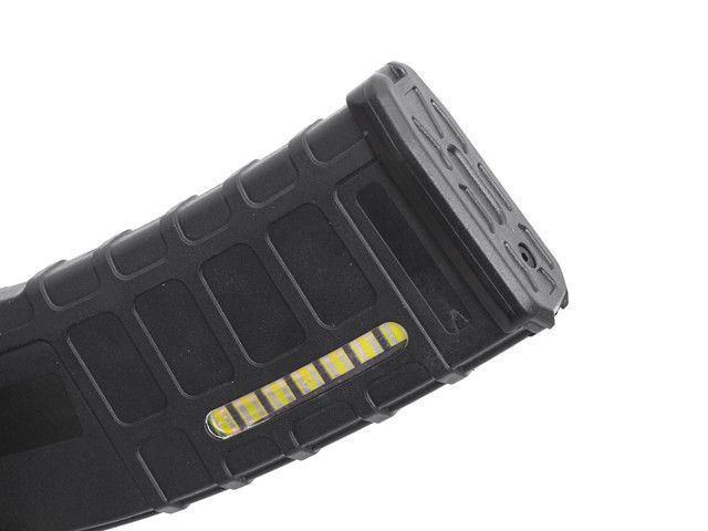 Полімерний магазин mid-cap на 130 куль для серії M4 - Black [BATTLEAXE] (для страйкболу) LNN1000 фото