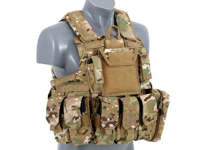 Бойова тактична розвантаження з системою QR - Multicam [8FIELDS] (для страйкболу) M51611004-CP фото