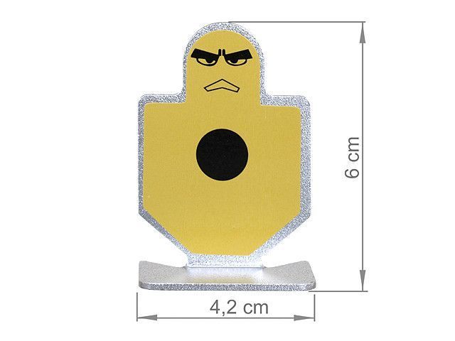 Metalowe cele strzeleckie 42 mm X 60 mm Mod.C - Srebrny [Element] (для страйкболу) EX118 фото