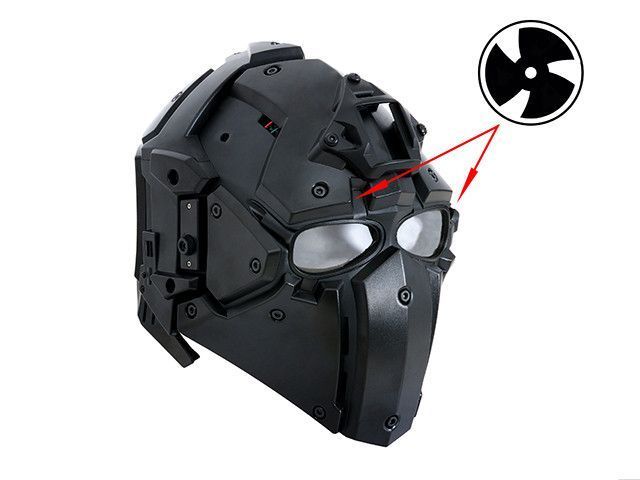 FUTURE WARRIOR Mask 3D - Black [EM] (для страйкбола) BD6646-UG фото