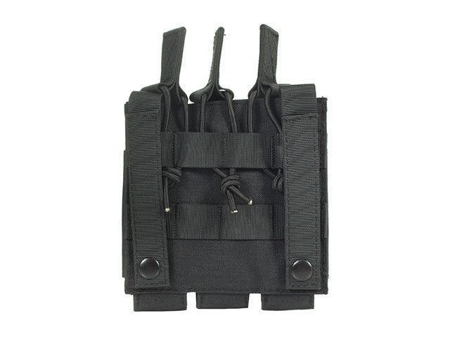 Potr&oacute;jna ładownica na magazynki do MP5/MP7/MP9 - Czarny [8FIELDS] (для страйкболу) M51613033-BK фото