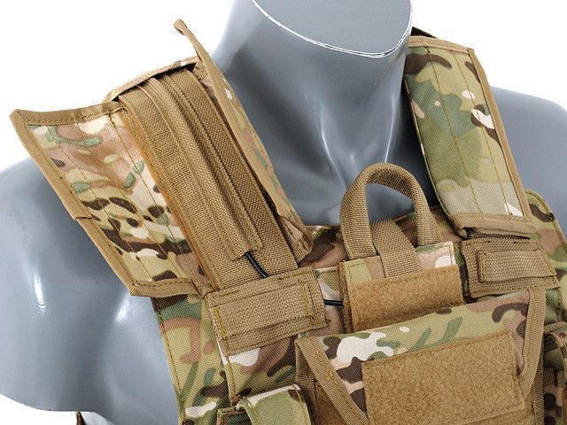 Бойова тактична розвантаження з системою QR - Multicam [8FIELDS] (для страйкболу) M51611004-CP фото