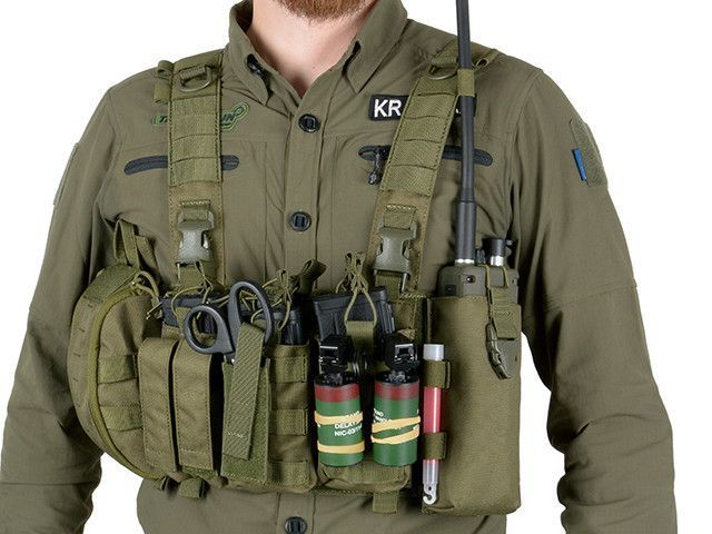 Modularny Chest Rig Buckle Up - MULTICAM BLACK [8FIELDS] M51611058-MB фото