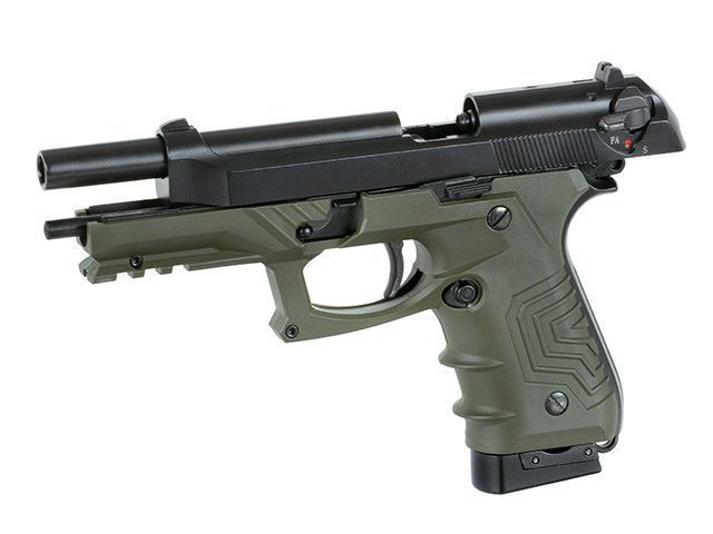 HG-173 Full Auto CO2 Metal - Olive [HFC] (для страйкбола) HCA173BBG264 фото