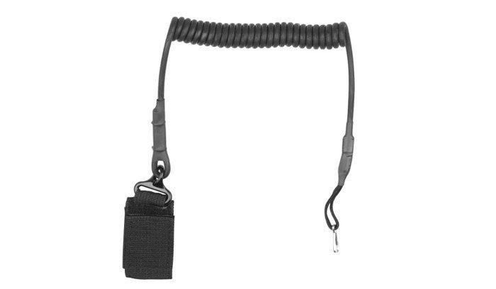 ASG -Страхувальний шнур (Тренчик) Pistol Lanyard - Black - 16781 16781 фото