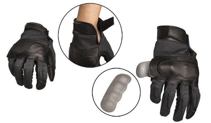 Mil-Tec - Tactical gloves - Black - 12504202 (для страйкбола) 17400 фото