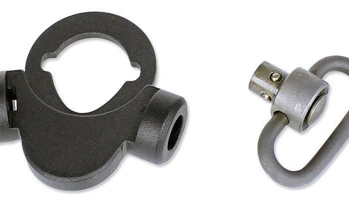 Element - M4 Dual Side QD Sling Swivel Mount - Black - EX 243 BK (для страйкболу) 14177 фото