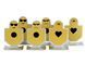 Metalowe cele strzeleckie 42 mm X 60 mm Mod.C - Srebrny [Element] (для страйкболу) EX118 фото 4