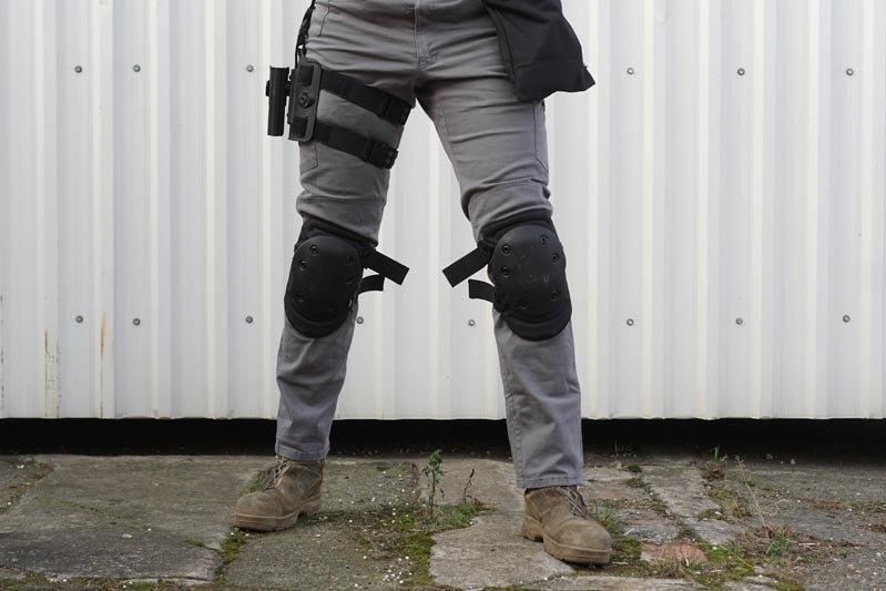 Zestaw ochraniaczy na kolana - czarne [GFC Tactical] (для страйкболу) GFT-27-000236 фото
