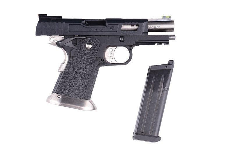 Страйкбольный пістолет Hi-Capa 3.8 Force "Velociraptor" - black [WE] (для страйкболу) WET-02-010300 фото