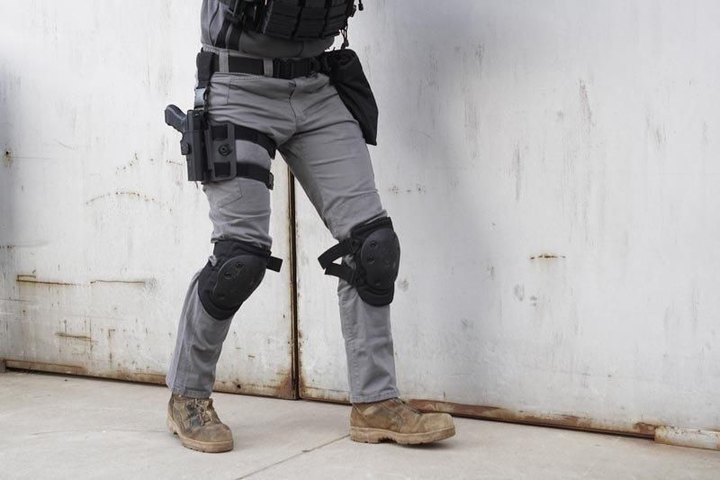 Zestaw ochraniaczy na kolana - czarne [GFC Tactical] (для страйкболу) GFT-27-000236 фото