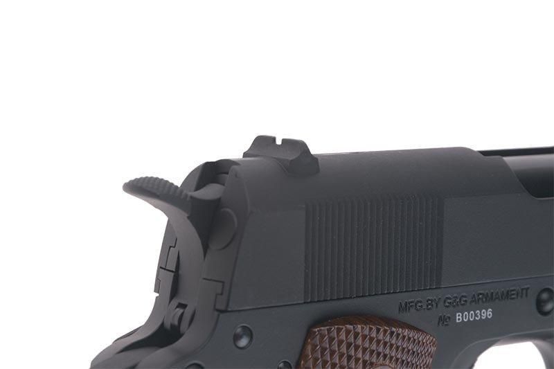 Страйкбольный пістолет GPM1911 - black [G&G] (для страйкболу) GIG-02-022071 фото