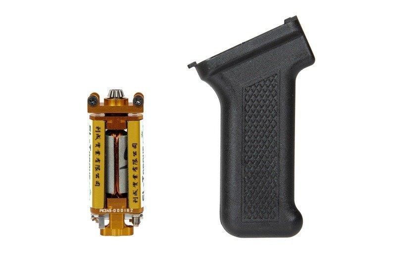 Пистолетная рукоятка Slim + silnik SL-Torque для приводов типа АК - Black [LCT] (для страйкбола) LCT-08-026290 фото
