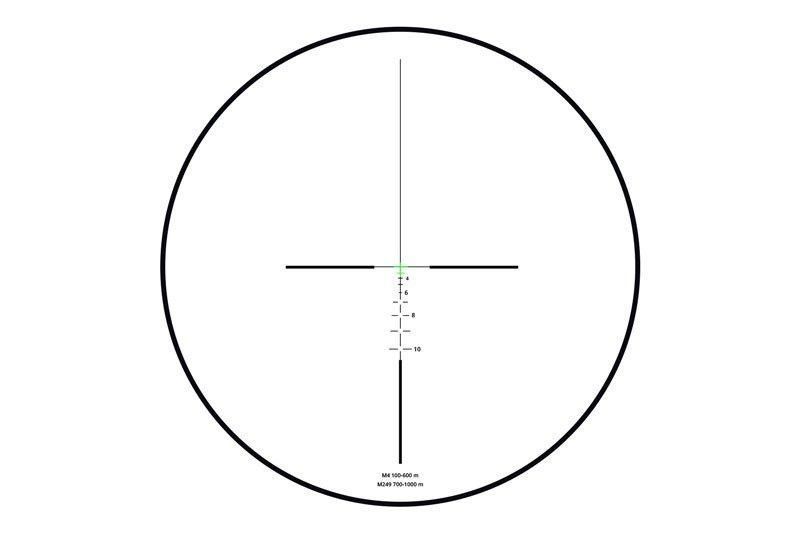 Luneta GreenFiber 4&times;32C - czarna [Theta Optics] (для страйкболу) THO-10-016571 фото
