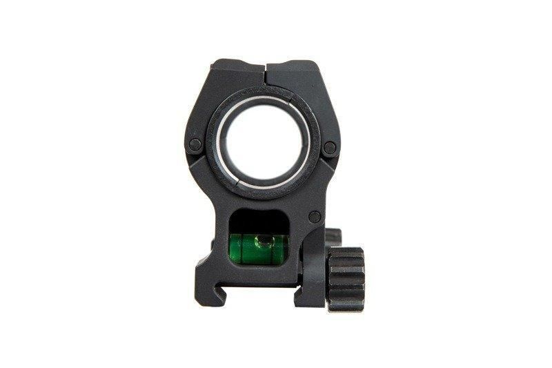 Montaż lunety 25.4-30mm M10 QD-L 1" z libellą - czarny [AIM-O] (для страйкболу) AMO-10-024297 фото