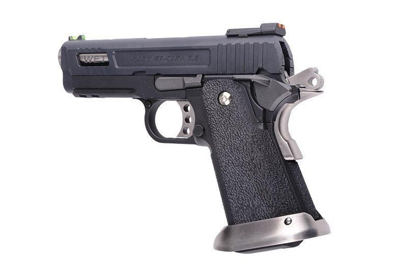 Страйкбольный пістолет Hi-Capa 3.8 Force "Velociraptor" - black [WE] (для страйкболу) WET-02-010300 фото