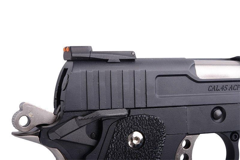Страйкбольный пістолет Hi-Capa 3.8 Force "Velociraptor" - black [WE] (для страйкболу) WET-02-010300 фото