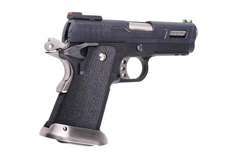 Страйкбольный пістолет Hi-Capa 3.8 Force "Velociraptor" - black [WE] (для страйкболу) WET-02-010300 фото