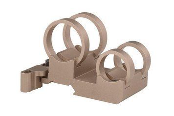 Montaż QD dwu -tubusowy LaRue Tactical Double Stack Light Mount (1.040" i 0.760") - Tan [Element] (для ELM-09-011762 фото