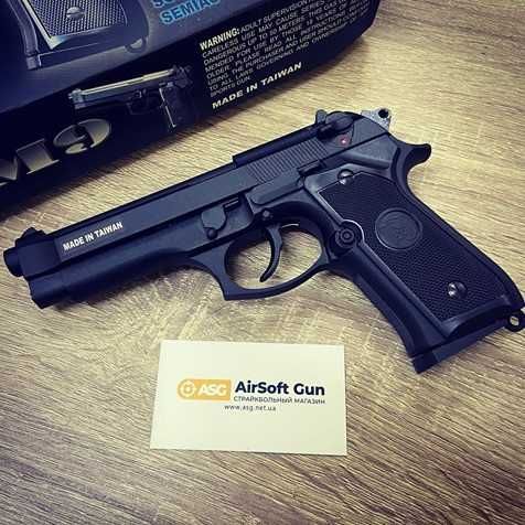 Купить Пистолет Beretta M9 Full Metal greengas [KJW] (для