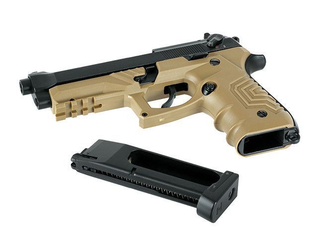 HG-173 Full Auto CO2 Metal - Dark Earth [HFC] (для страйкболу) HCA173BBZ264 фото