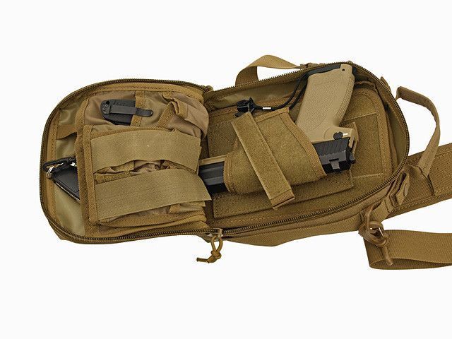 Кобура mocowana na rzep - coyote [8FIELDS] (для страйкбола) M51613052-TAN фото
