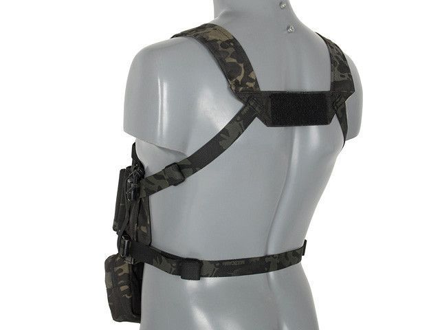 Micro MK3 Chest Rig - Multicam Black [Emerson]&nbsp;(для страйкбола) EM2961MCBK фото