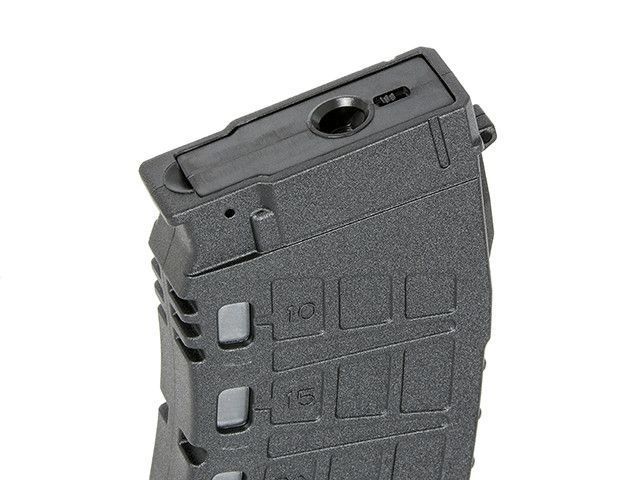 Магазин Mid-Cap на 180 шаров для AK12/АК-74 (5.45) - Black [WELL] (для страйкбола) AK12-MAG фото