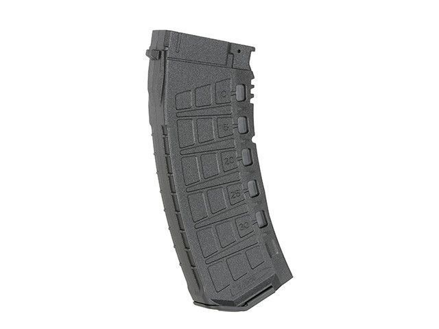 Магазин Mid-Cap на 180 шаров для AK12/АК-74 (5.45) - Black [WELL] (для страйкбола) AK12-MAG фото
